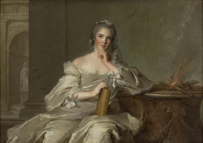 Jjean-Marc nattier Princess Anne-Henriette of France - The Fire Sweden oil painting art